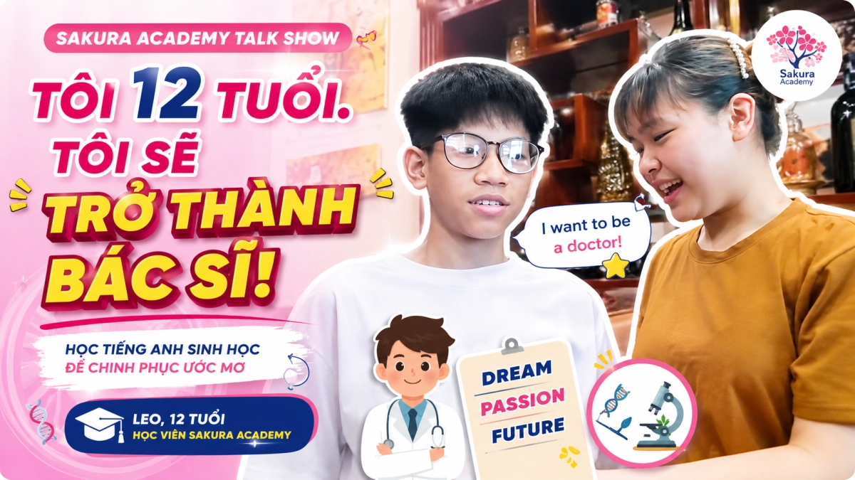 From Fear to Purpose: How a 12-Year-Old Started Learning Biology in English to Pursue His Dream of Becoming a Doctor