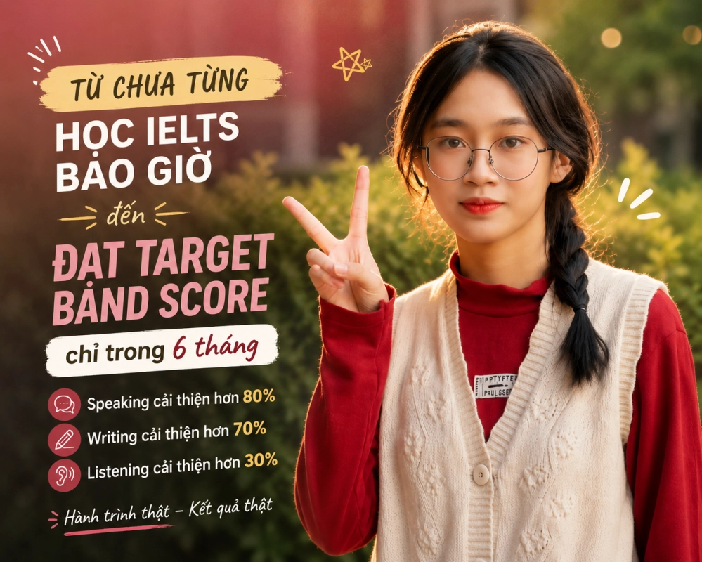 From Never Studying IELTS to Achieving Her Target in Just 6 Months